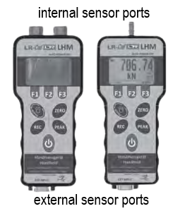 handheld LHM Leitenberger calibration pressure sensor ports