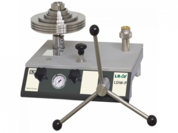 Leitenberger Calibration Pneumatic Pressure Calibration Deadweight Tester LR-Cal LDW-P