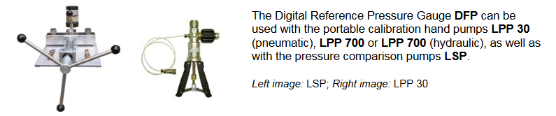 DFP Leitenberger digital force pressure gauge