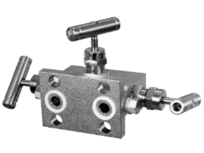 Aplisens 3-valve manifolds are used where relative pressure transmitters are installed. They enable essential operations to be performed on the transmitters,such as starting up a transmitter or setting the zero position in conditions of static or atmosph