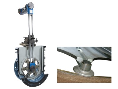 efco Portable machines for grinding and lapping of sealing faces in gate valves and non-return valves, gates and flanges.