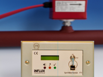 Influx Fire Sprinklersense Flow Switch and Test System from Influx